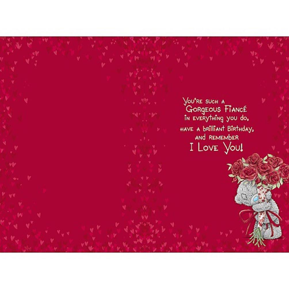 Happy Birthday Fiance Me to You Bear Card Extra Image 1